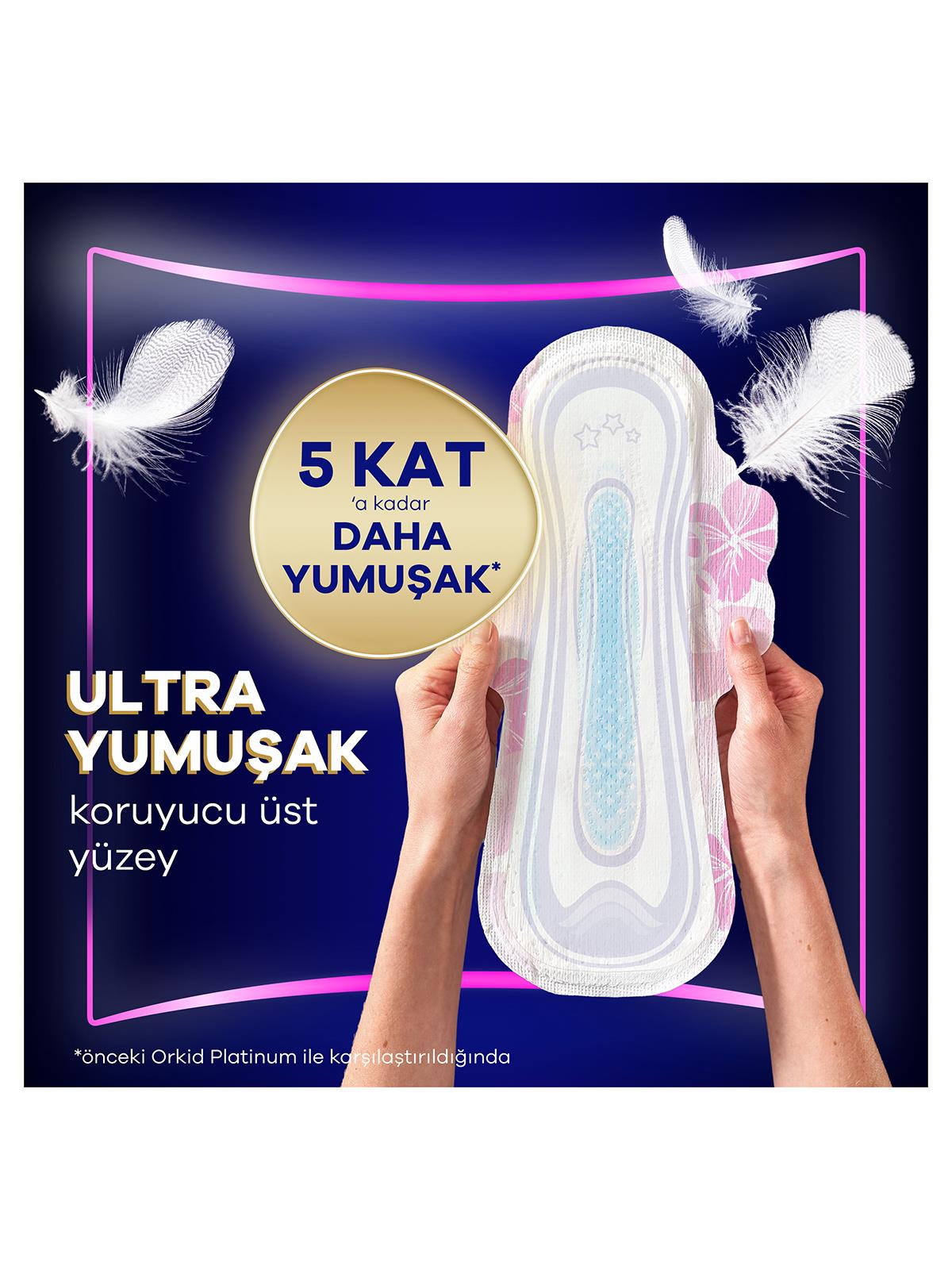 Orkid Platinum Dörtlü Paket Gece Ekstra 16 Adet
