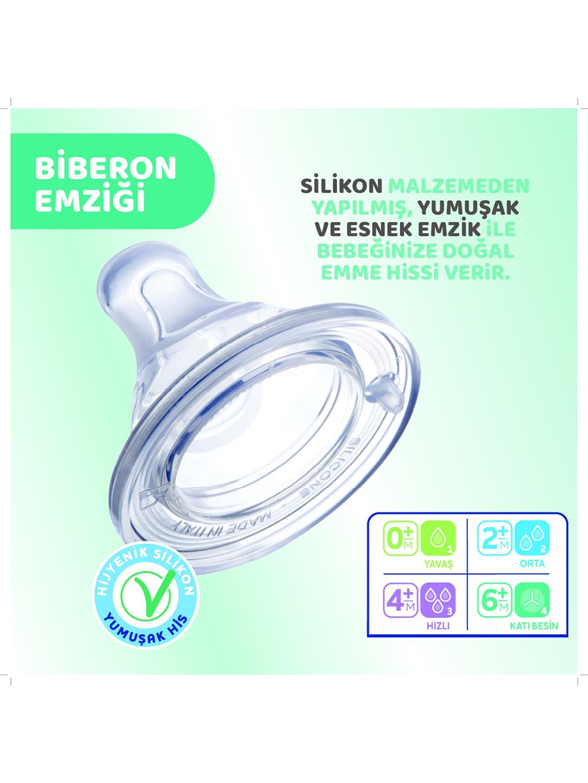 Chicco P5 Antikolik Biberon PP 300Ml - Pembe