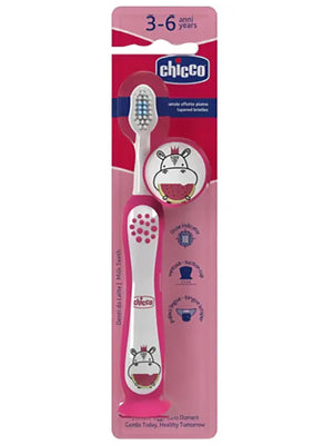 Chicco Diş Fırçası 3-6 Yaş - Pembe