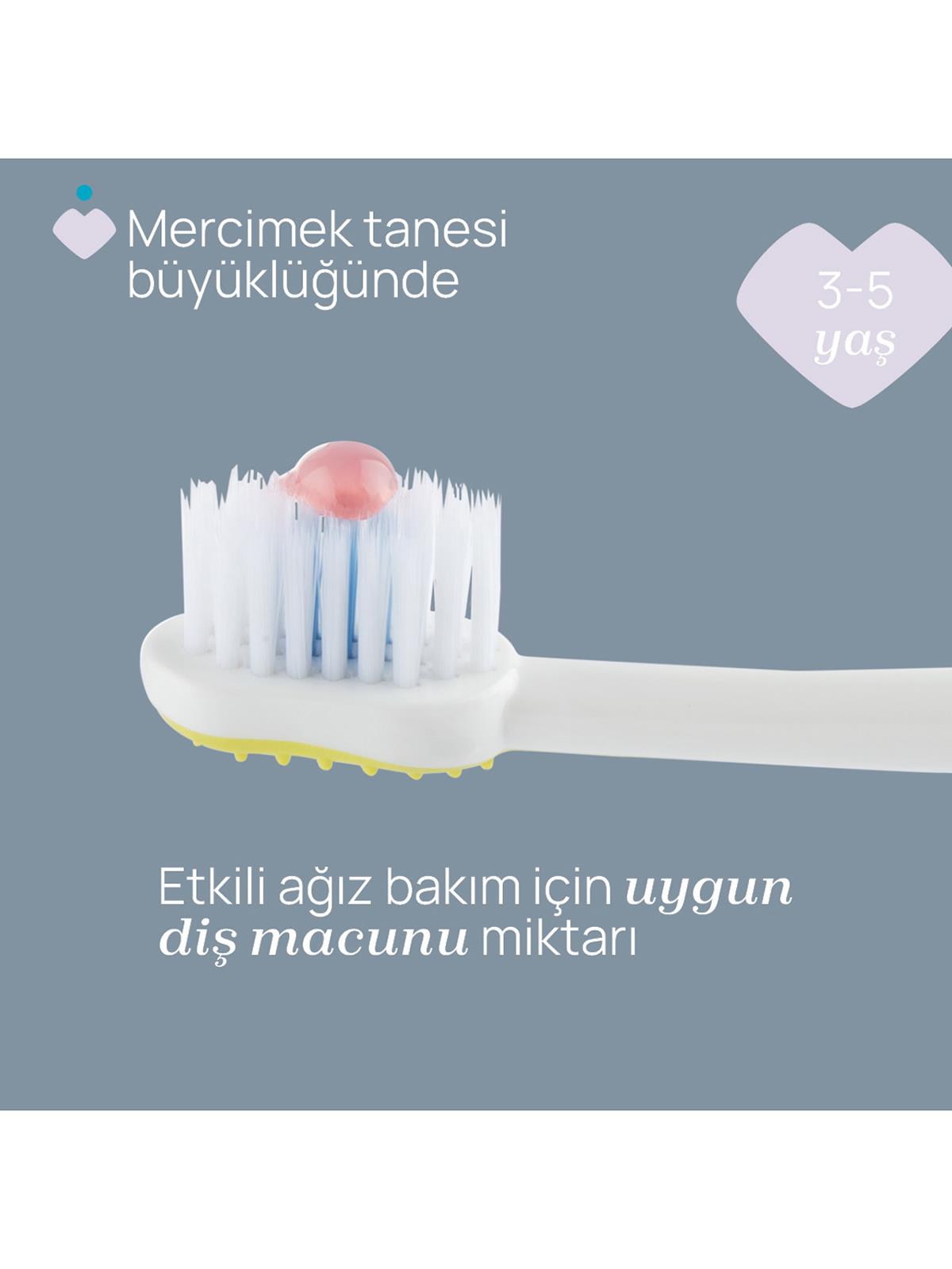 Chicco 2'Li Diş Fırçası 3-6 Yaş - Pembe