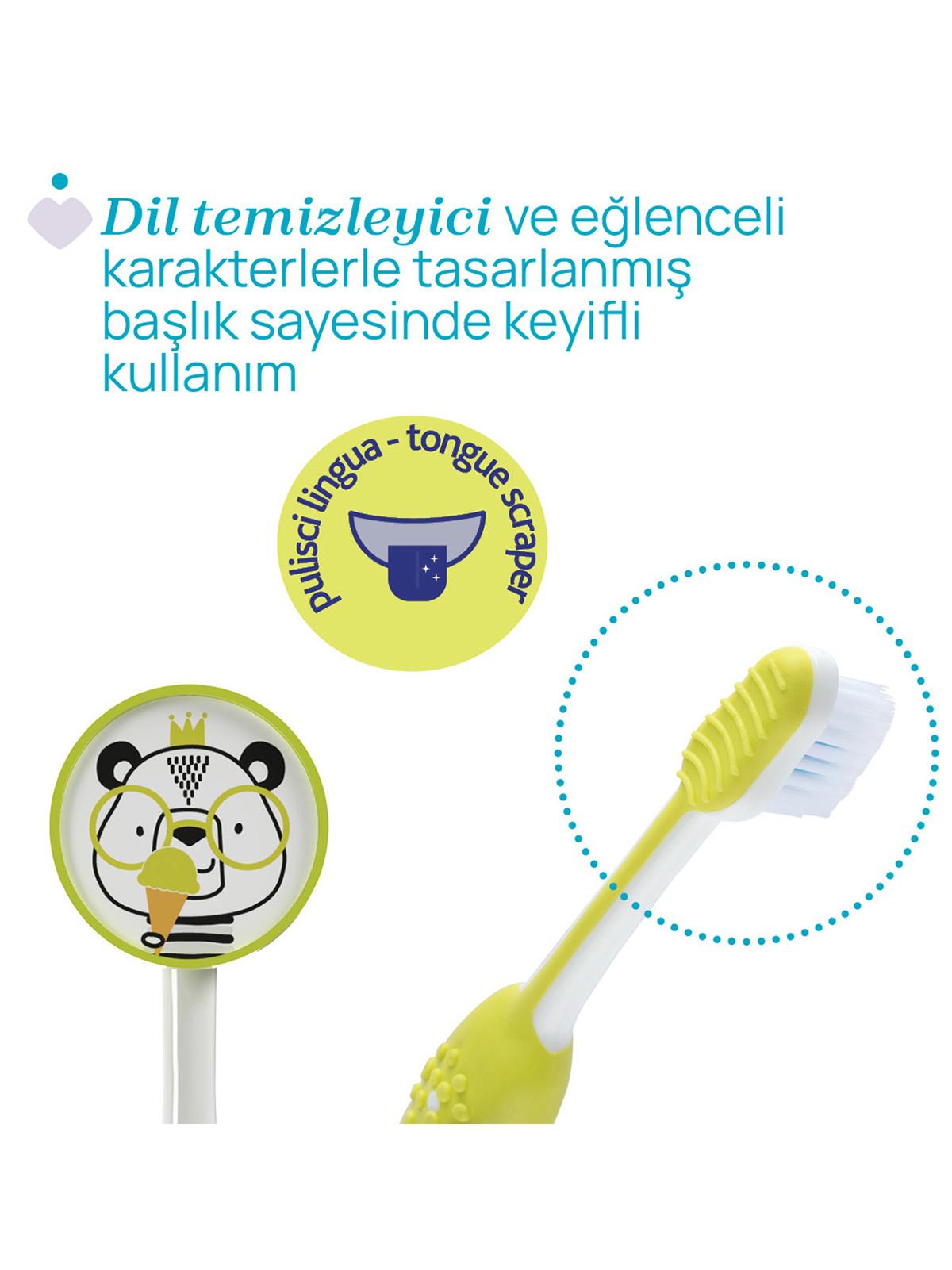 Chicco 2'Li Diş Fırçası 3-6 Yaş - Pembe