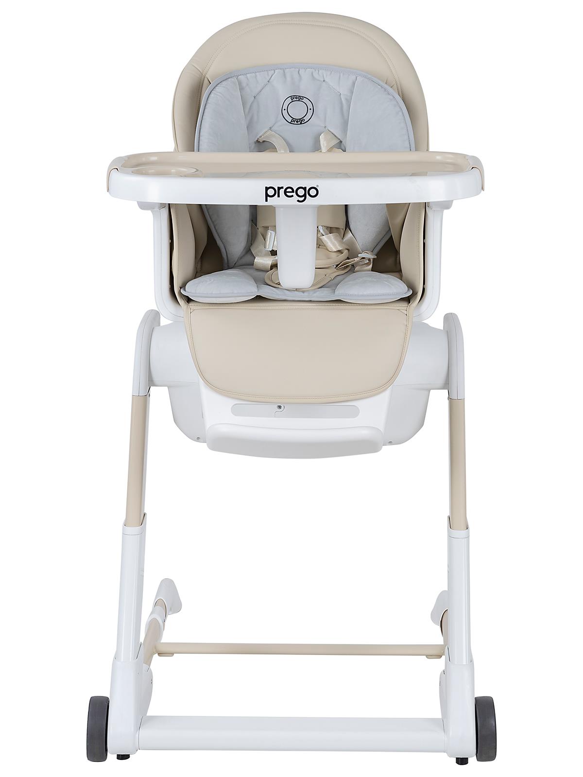 Prego Trio Plus Elektirikli Mama Sandalyesi - Bej