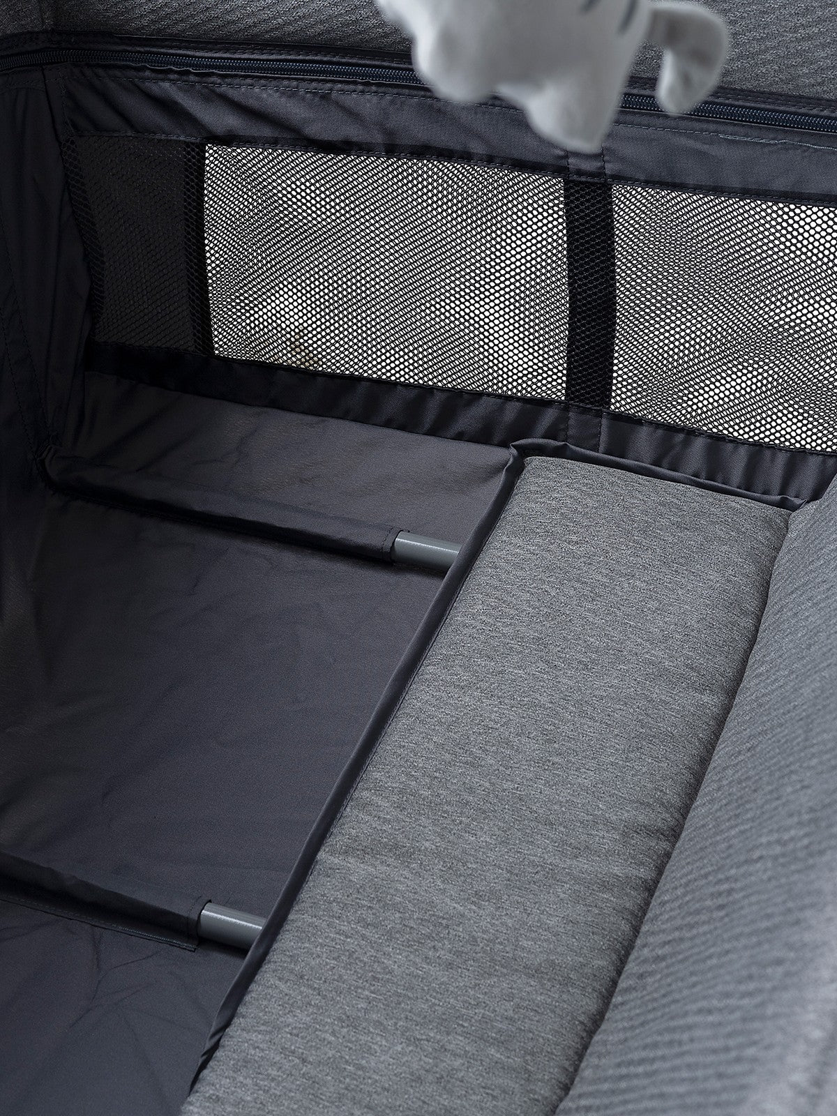 Prego Elips Plus Anne Yanı Oyun Parkı 70x120 cm - Gri