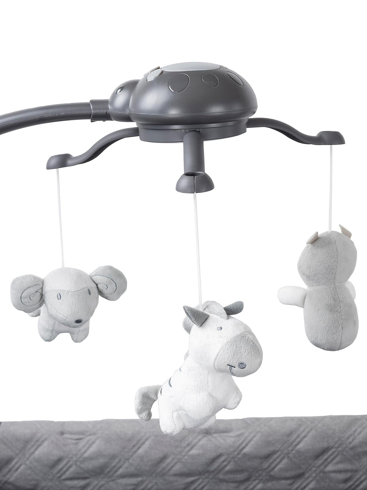 Prego Armada Anne Yanı Oyun Parkı 70x120 cm - Gri
