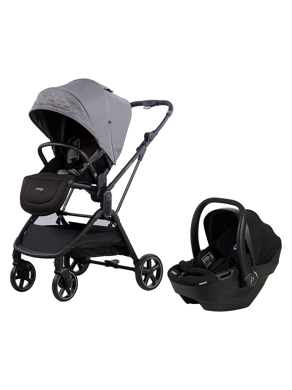 Prego Arteon i-Size Travel Bebek Arabası - Gri