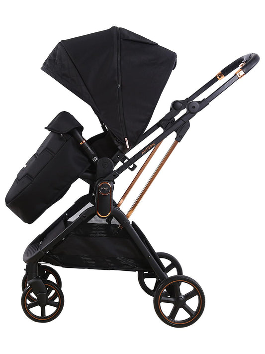 Prego Arteon i-Size Travel Bebek Arabası - Siyah