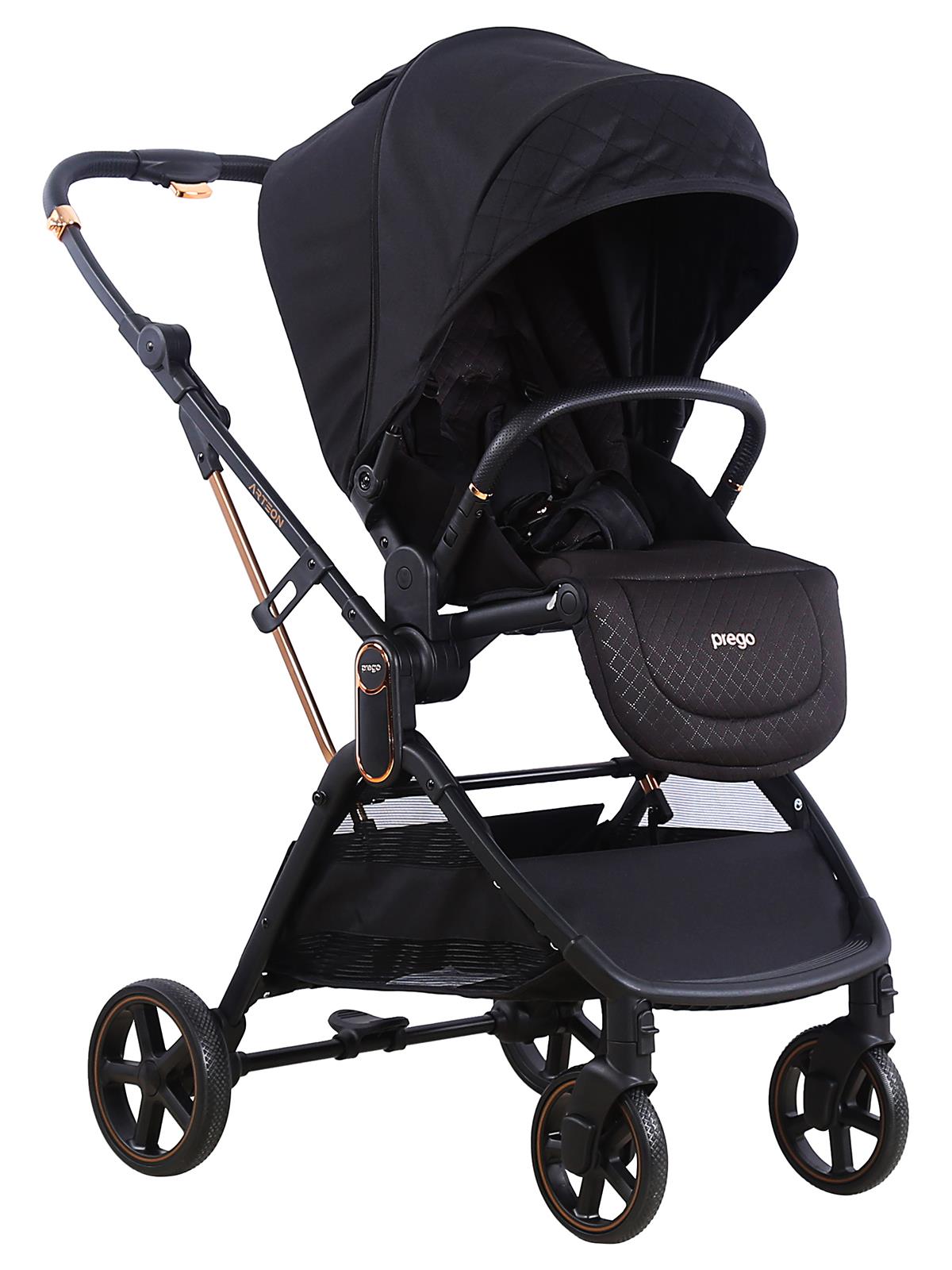 Prego Arteon i-Size Travel Bebek Arabası - Siyah