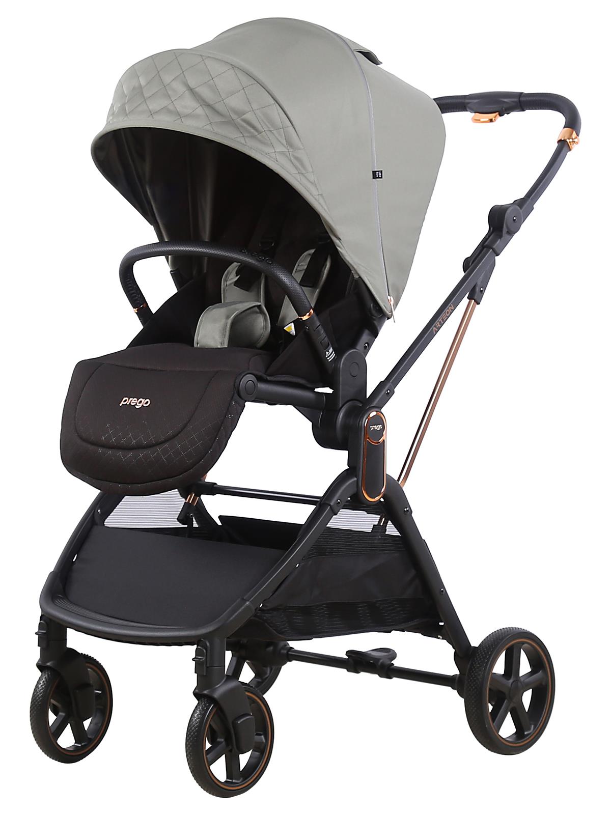 Prego Arteon i-Size Travel Bebek Arabası - Gri