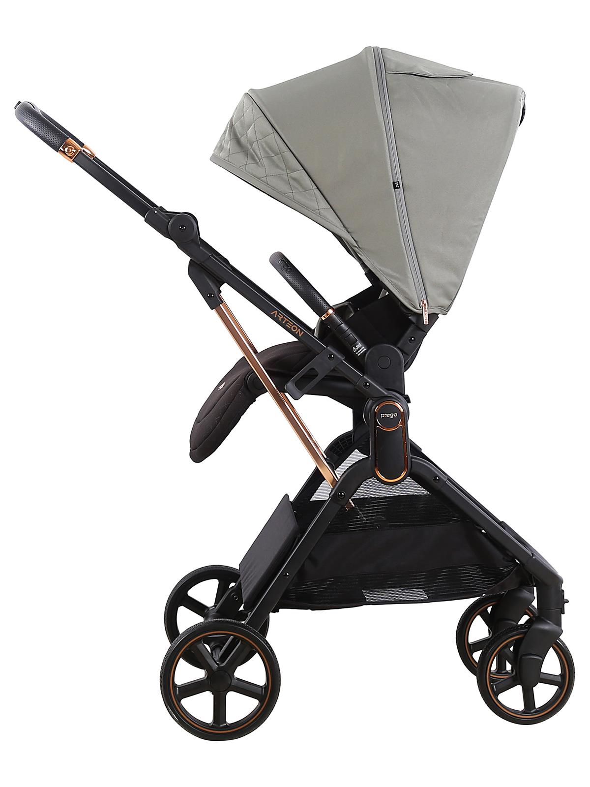 Prego Arteon i-Size Travel Bebek Arabası - Gri