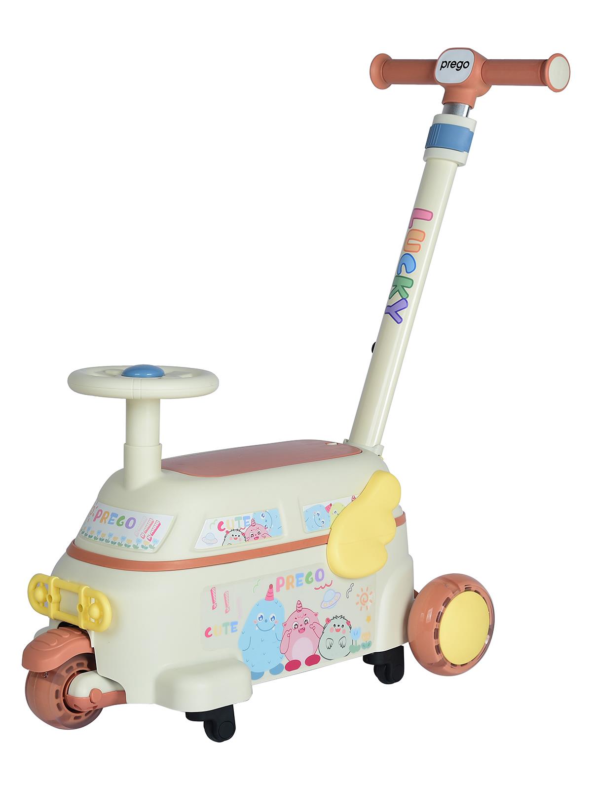Prego Toys Lucky Scooter - Bej
