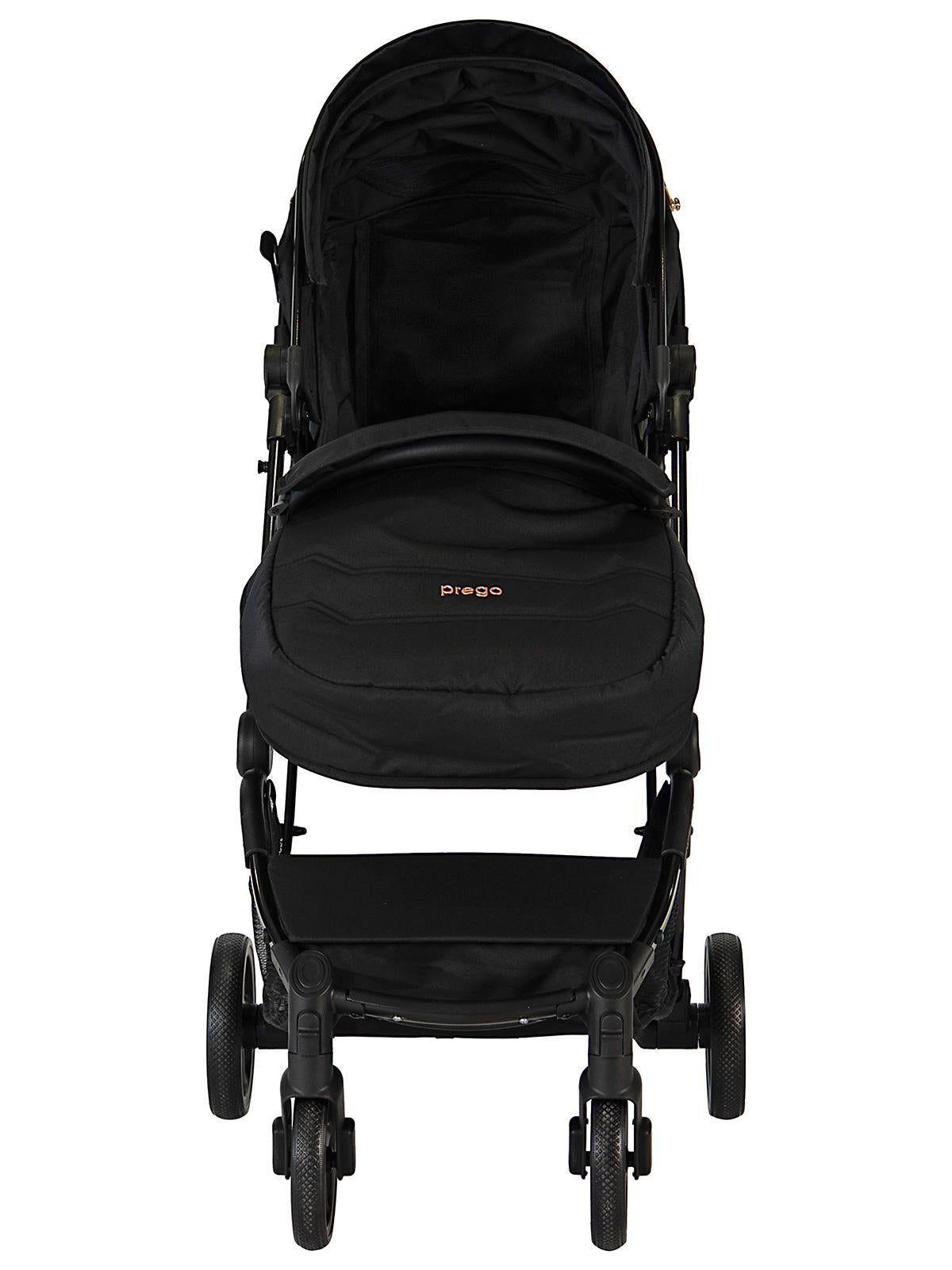 Prego Solo Pro Tek Yönlü Bebek Arabası - Siyah