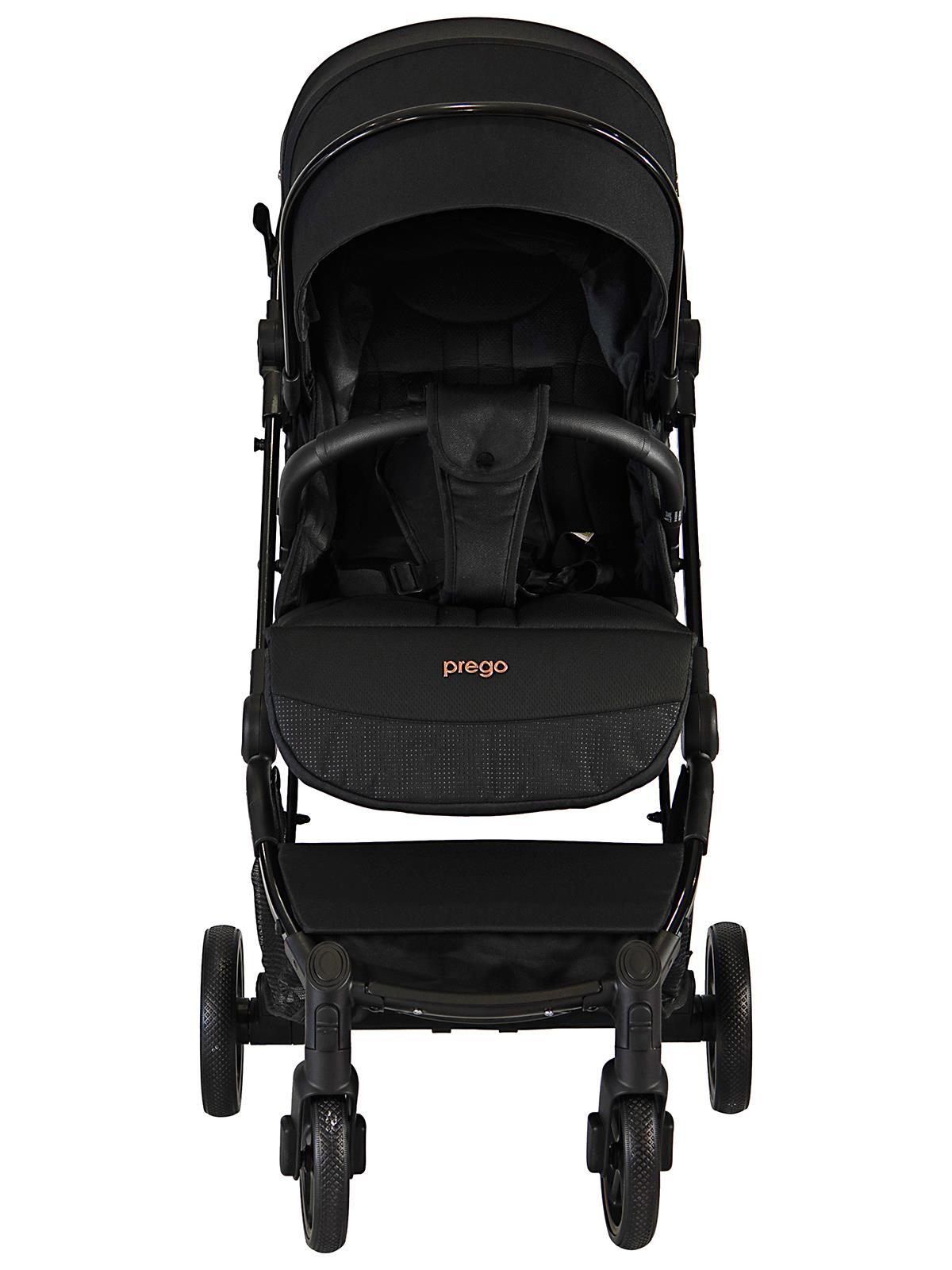 Prego Solo Pro Tek Yönlü Bebek Arabası - Siyah