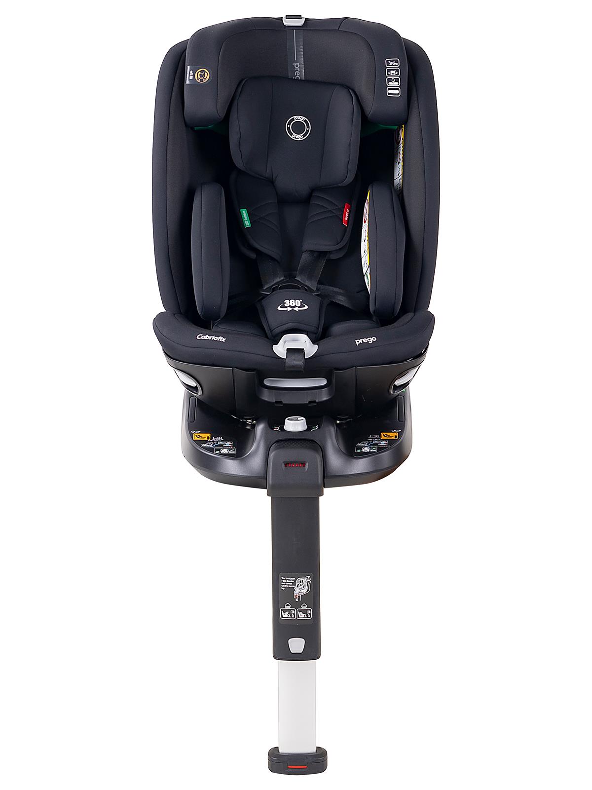 Prego Cabriofix E.V I-Size 0-36 kg Oto Koltuğu - Siyah