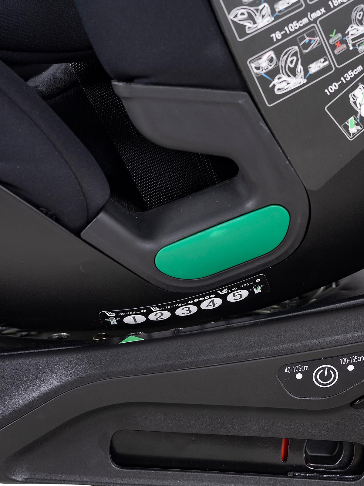 Prego Cabriofix E.V I-Size 0-36 kg Oto Koltuğu - Siyah