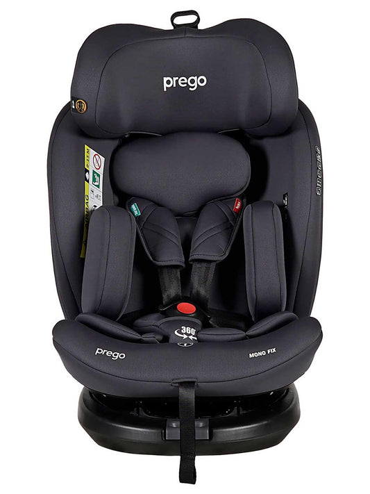 Prego Mono Fix I-Size 360° TT Oto Koltuğu Koltuğu 40-150 cm (0-36 Kg) - Gri