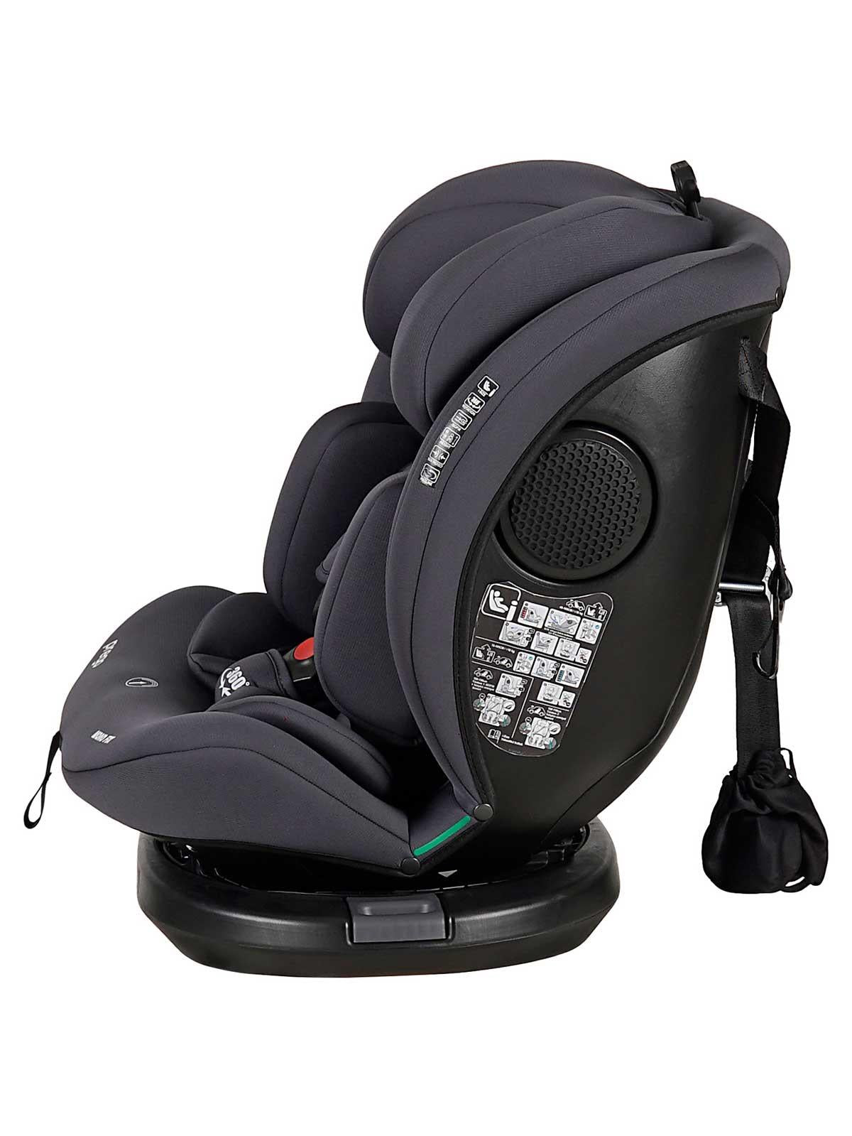 Prego Mono Fix I-Size 360° TT Oto Koltuğu Koltuğu 40-150 cm (0-36 Kg) - Gri