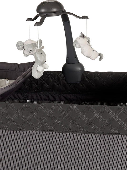 Prego Granada Otomatik Katlanabilen Anne Yanı Oyun Parkı 60x120 cm - Gri