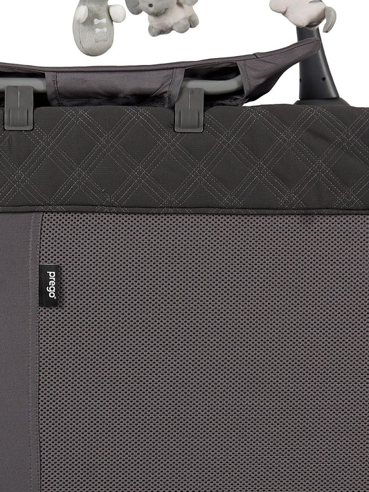 Prego Granada Otomatik Katlanabilen Anne Yanı Oyun Parkı 60x120 cm - Gri