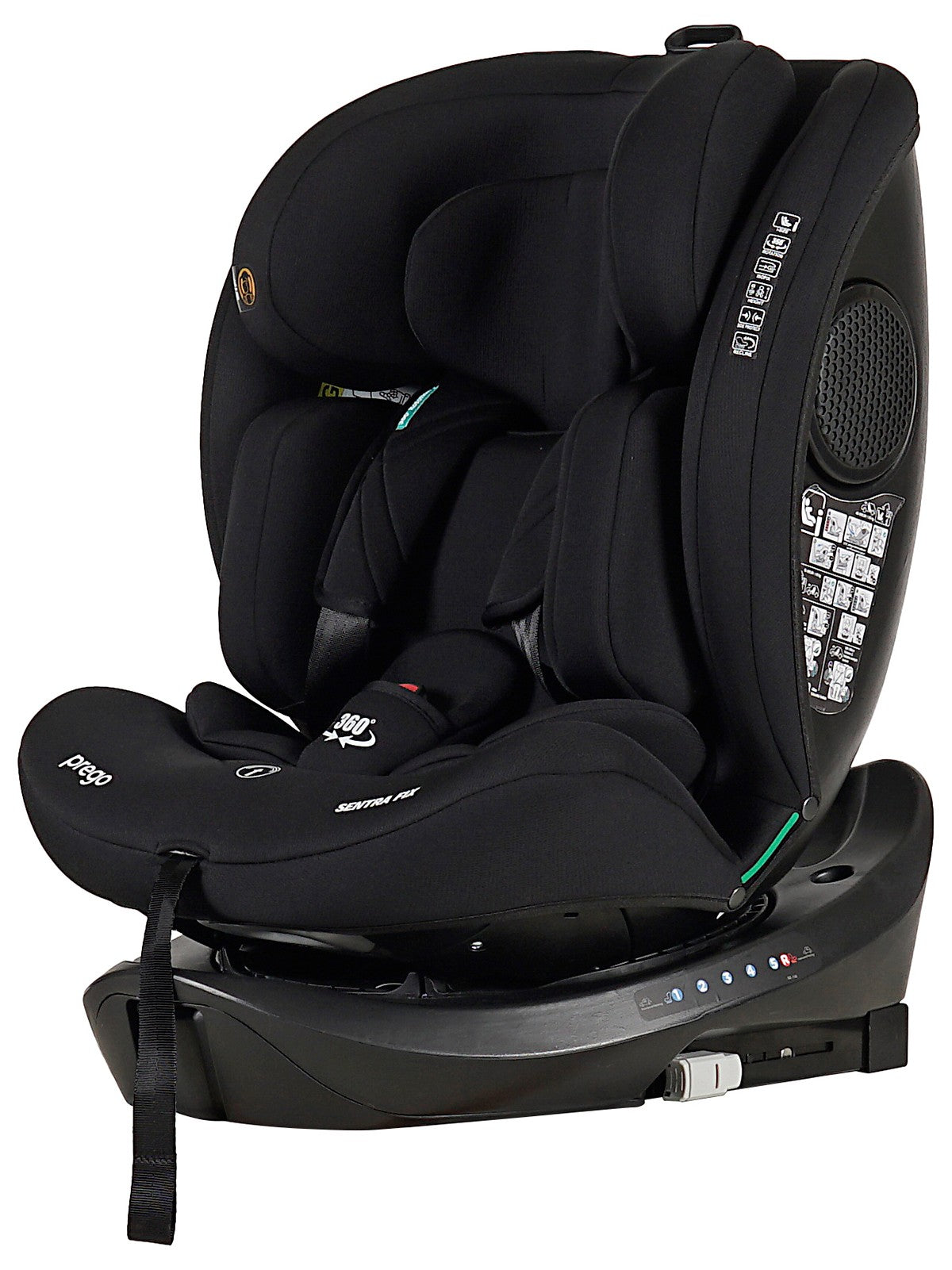 Prego Sentrafix i-Size 0-36 Ay Oto Koltuğu - Siyah