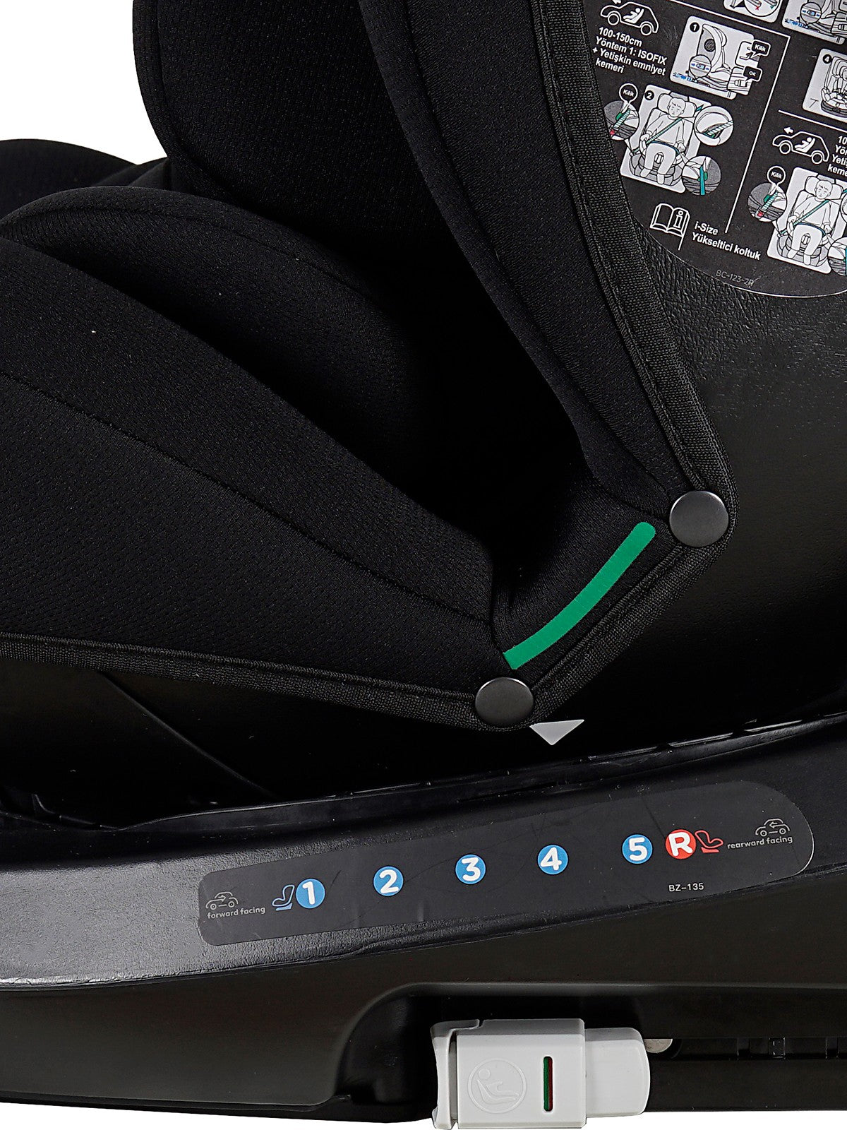 Prego Sentrafix i-Size 0-36 Ay Oto Koltuğu - Siyah