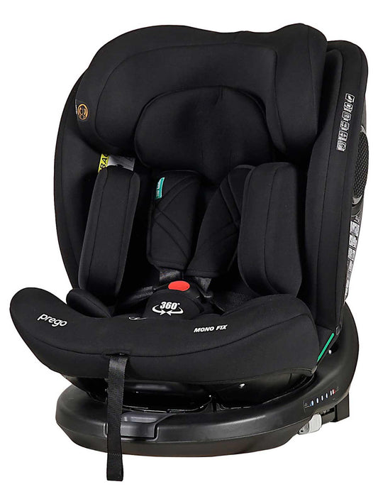 Prego Mono Fix I-Size 360° TT Oto Koltuğu Koltuğu 40-150 cm (0-36 Kg) - Siyah