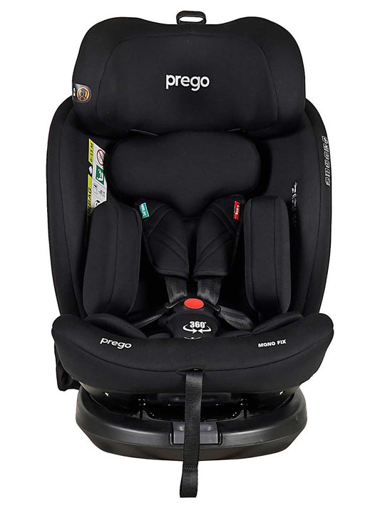 Prego Mono Fix I-Size 360° TT Oto Koltuğu Koltuğu 40-150 cm (0-36 Kg) - Siyah