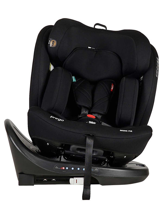 Prego Mono Fix I-Size 360° TT Oto Koltuğu Koltuğu 40-150 cm (0-36 Kg) - Siyah