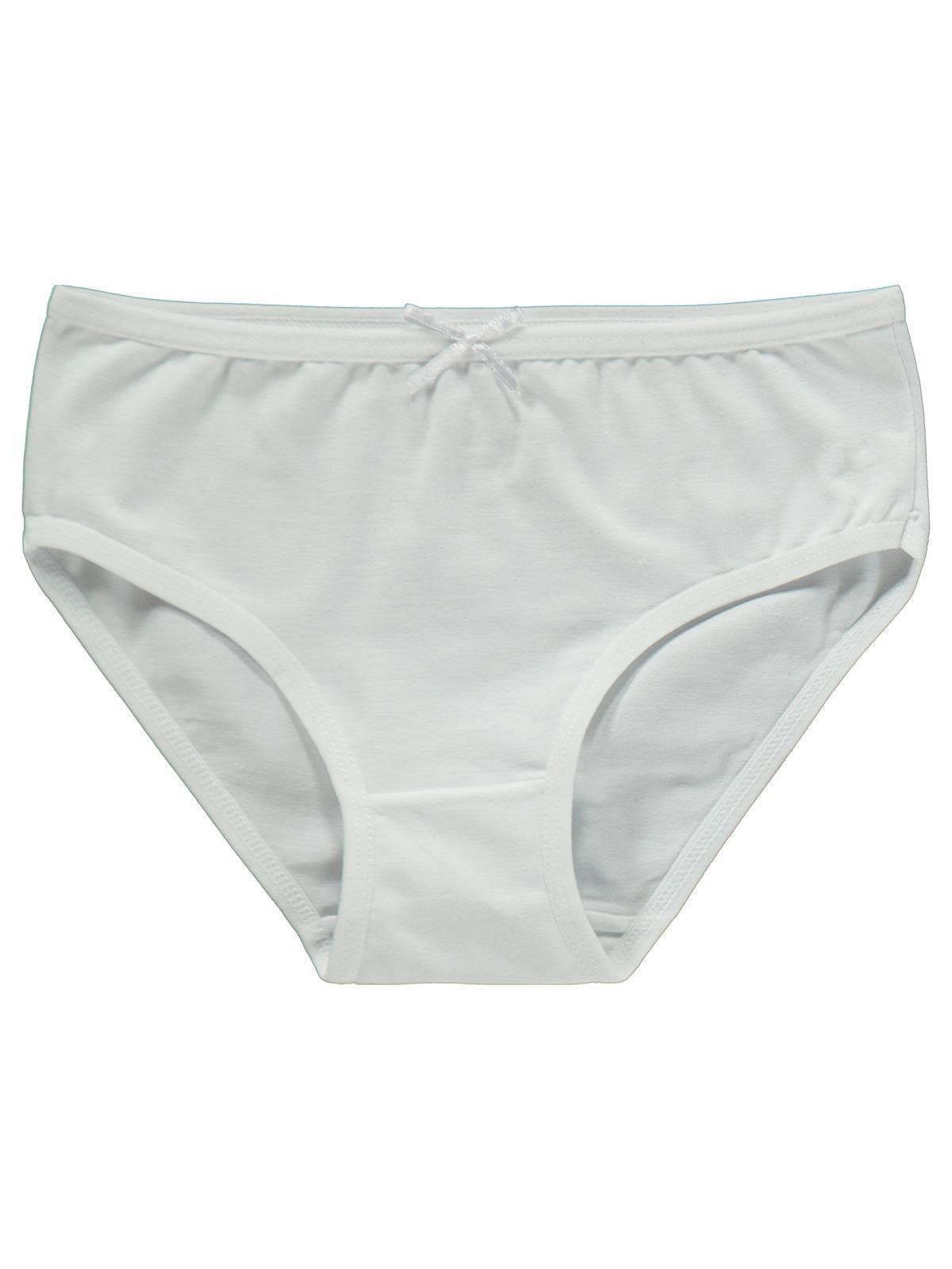 Artı Çorap Classic 3'lü Kız Slip Set - Beyaz