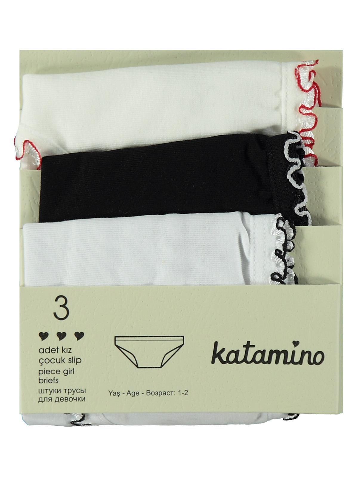 Muldira Kız 3' Lü Slip | Okul Kreş ve Günlük Kullanım