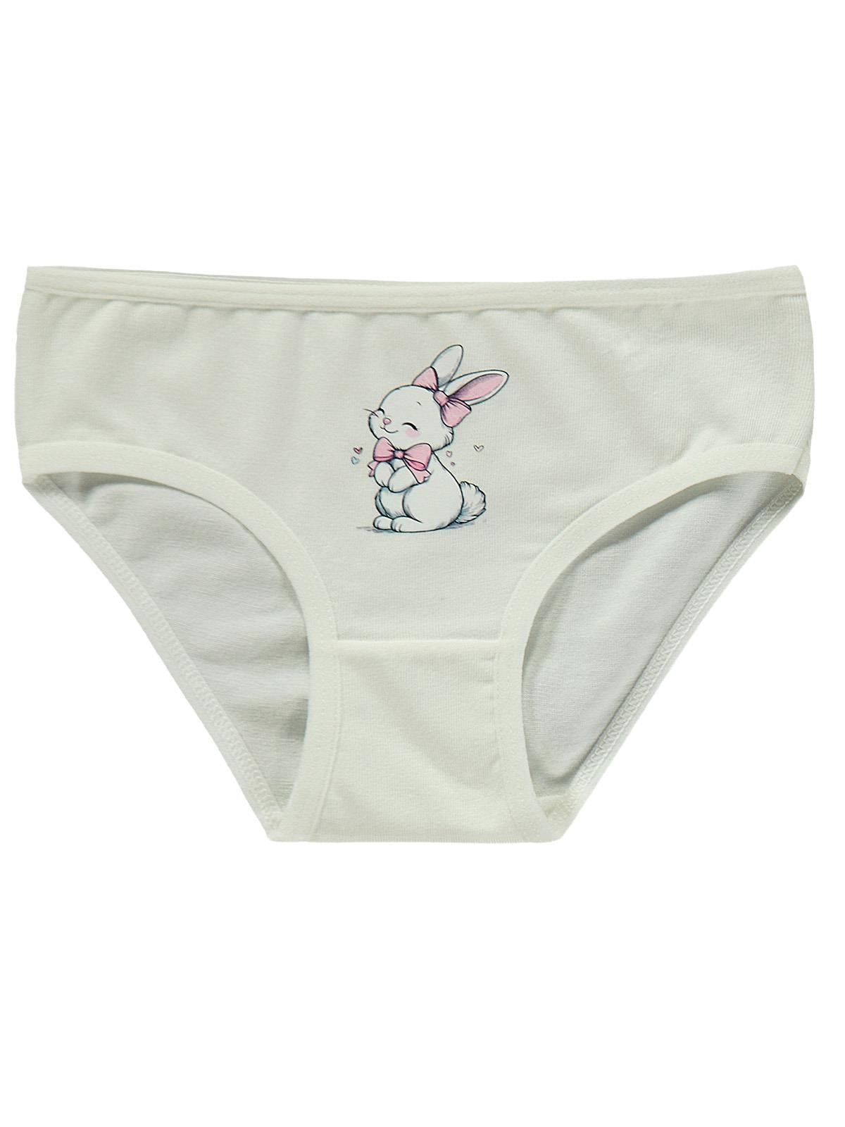 Tavisan 3'lü Kız Slip Set | Okul Kreş ve Günlük Kullanım