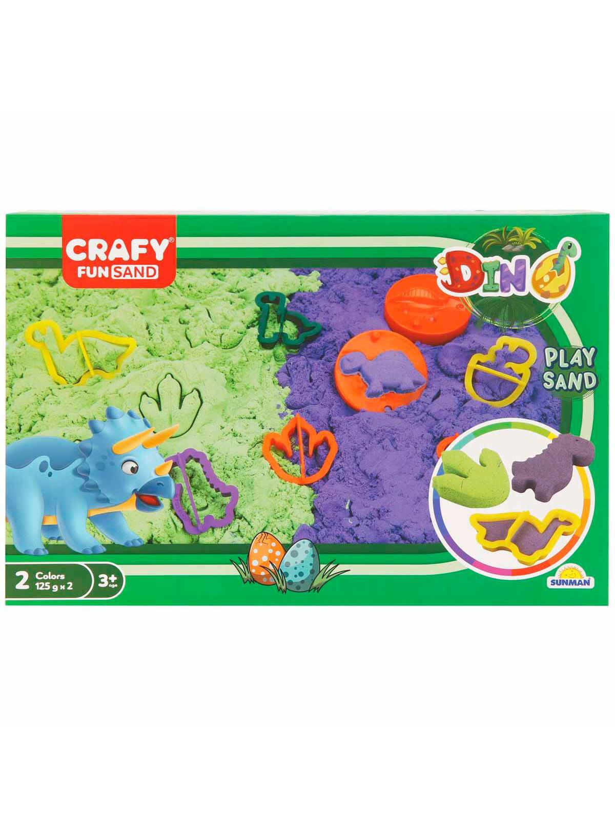 Sunman Oyuncak Crafy Dino Oyun Kumu Seti 11 Parça