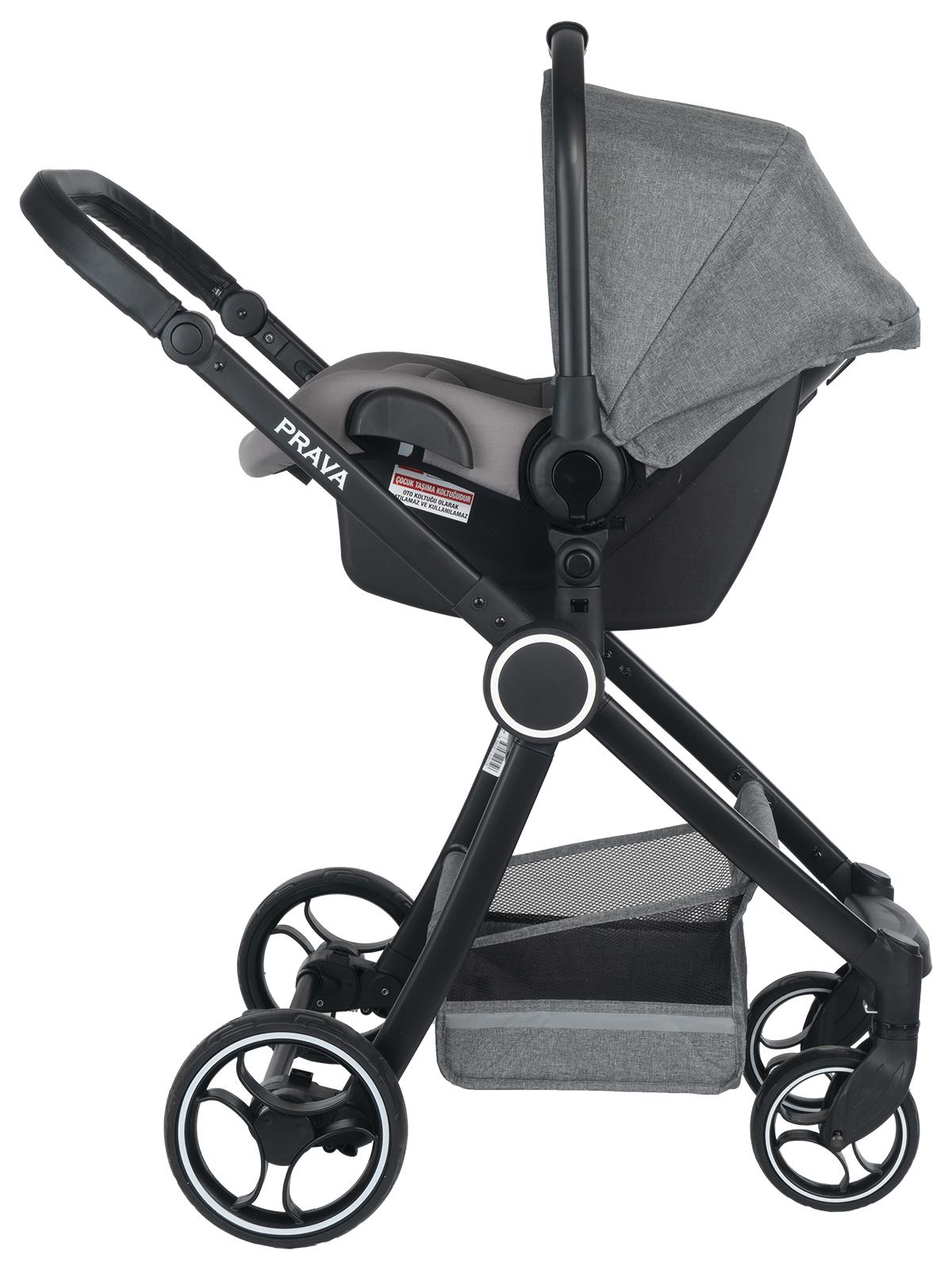 Prava P14 Punto Travel Sistem Bebek Arabası - Siyah