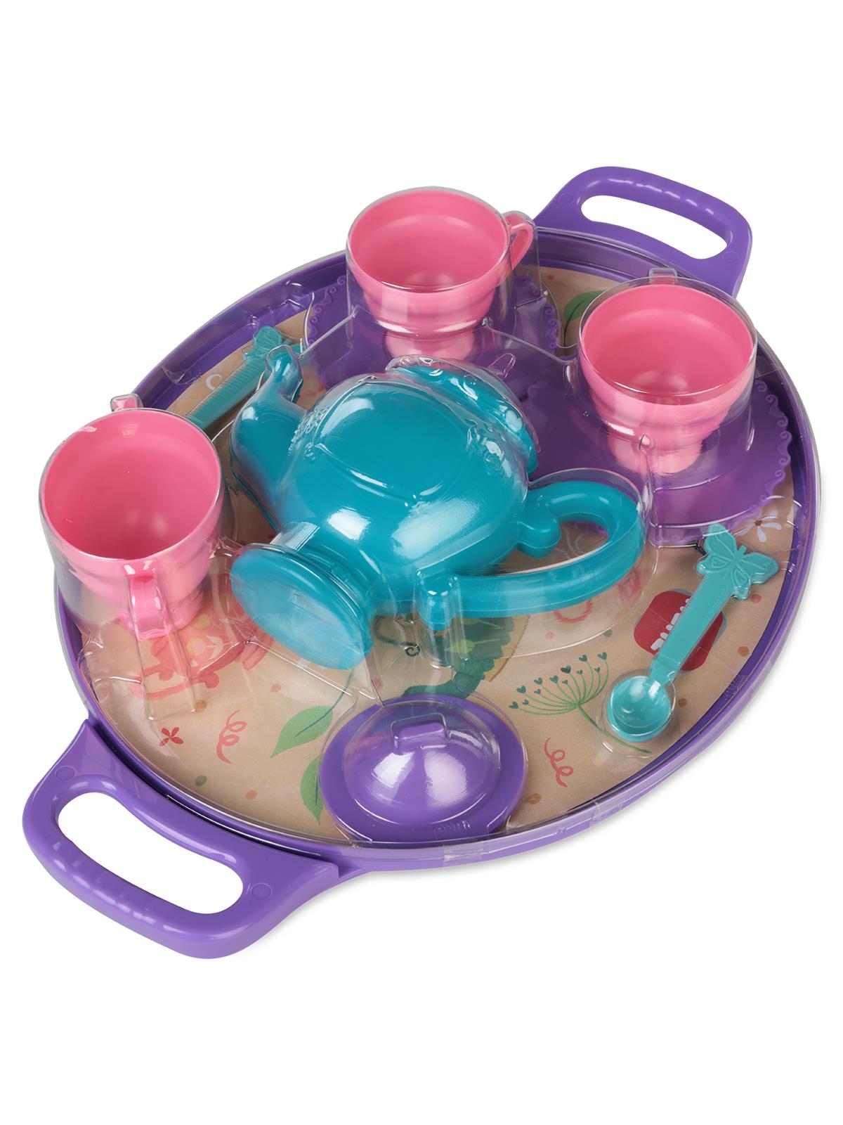 Zuzu Toys Tepsılı Cay Setım Oyuncak - Lila