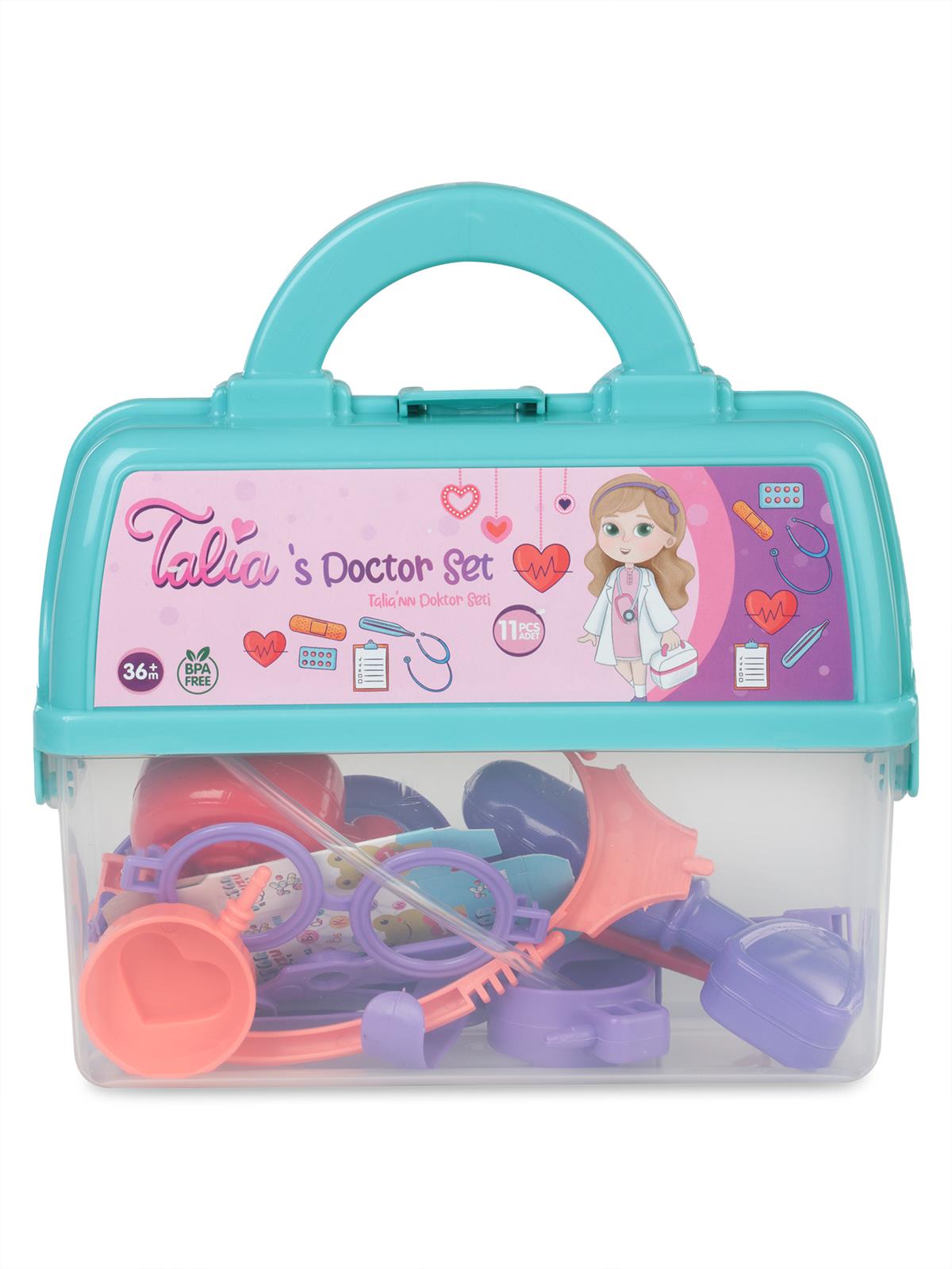 Zuzu Toys Cantalı Doktor Setı - Mavi