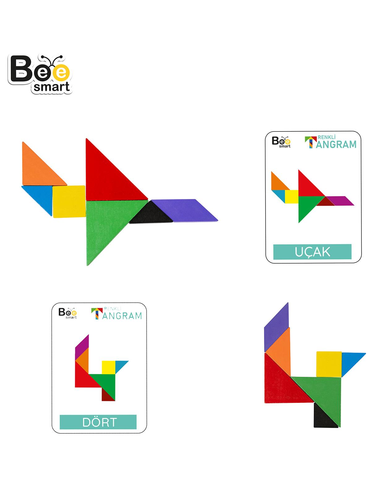 Bee Smart Renkli Tangram