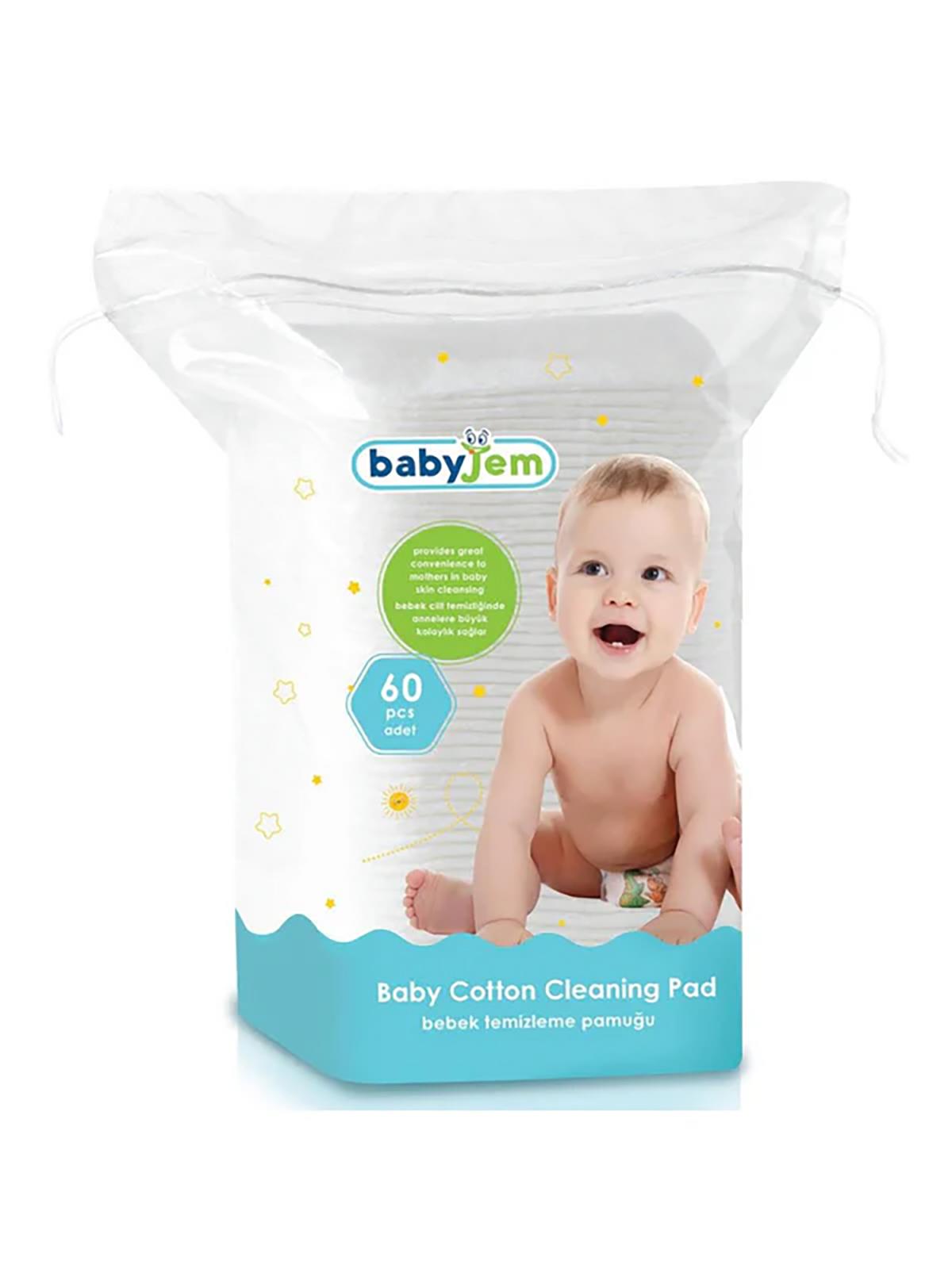 Babyjem Bebek Temizleme Pamuğu 60 Adet