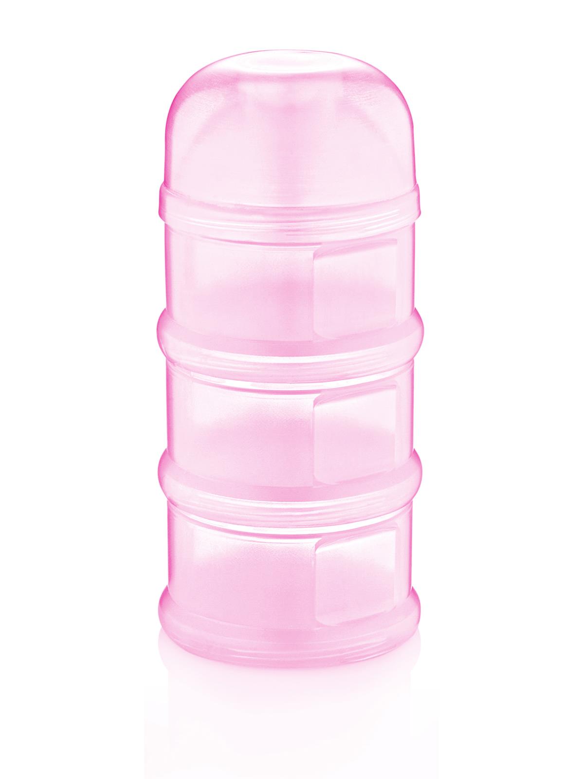 BabyJem Katlı Toz Mama Kabı - Pembe
