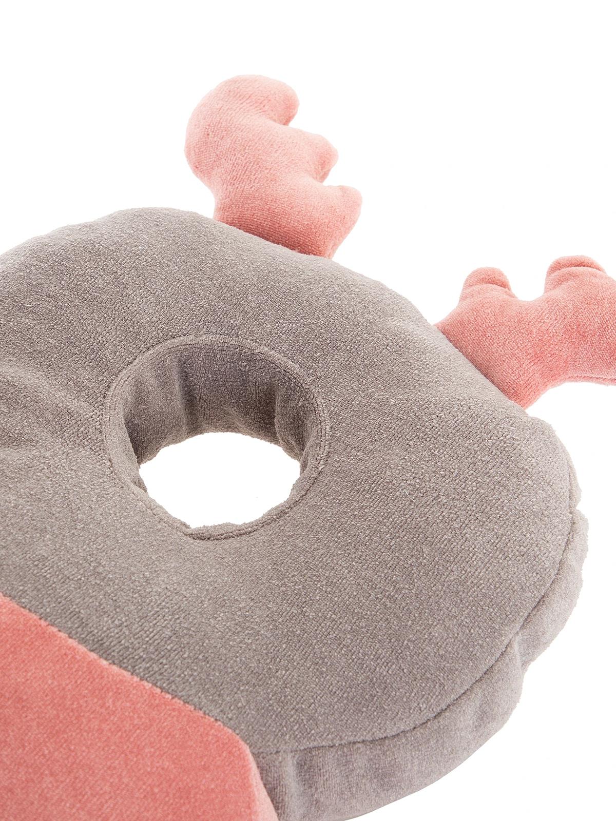 Babyjem Bebek Melek Kanadı Kadife Koruma Yastığı - Pembe