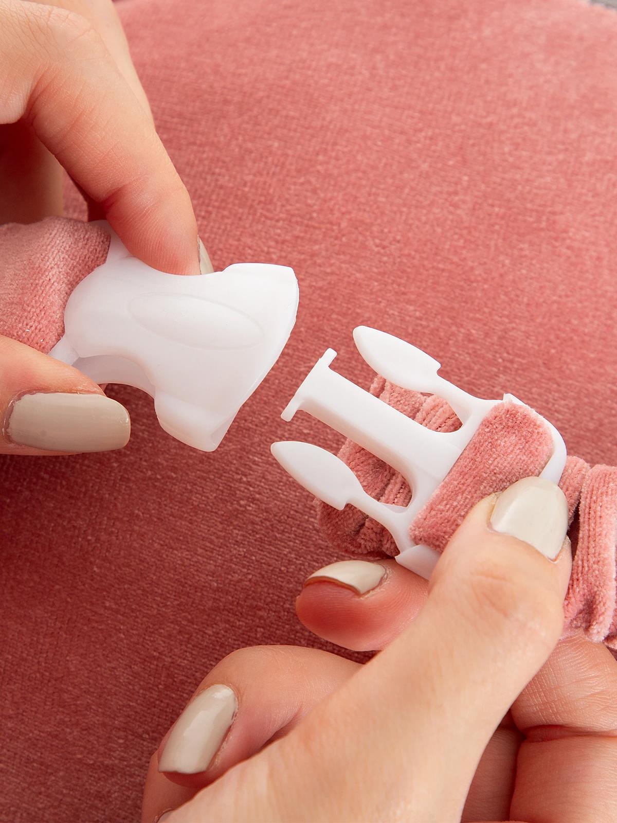 Babyjem Bebek Melek Kanadı Kadife Koruma Yastığı - Pembe