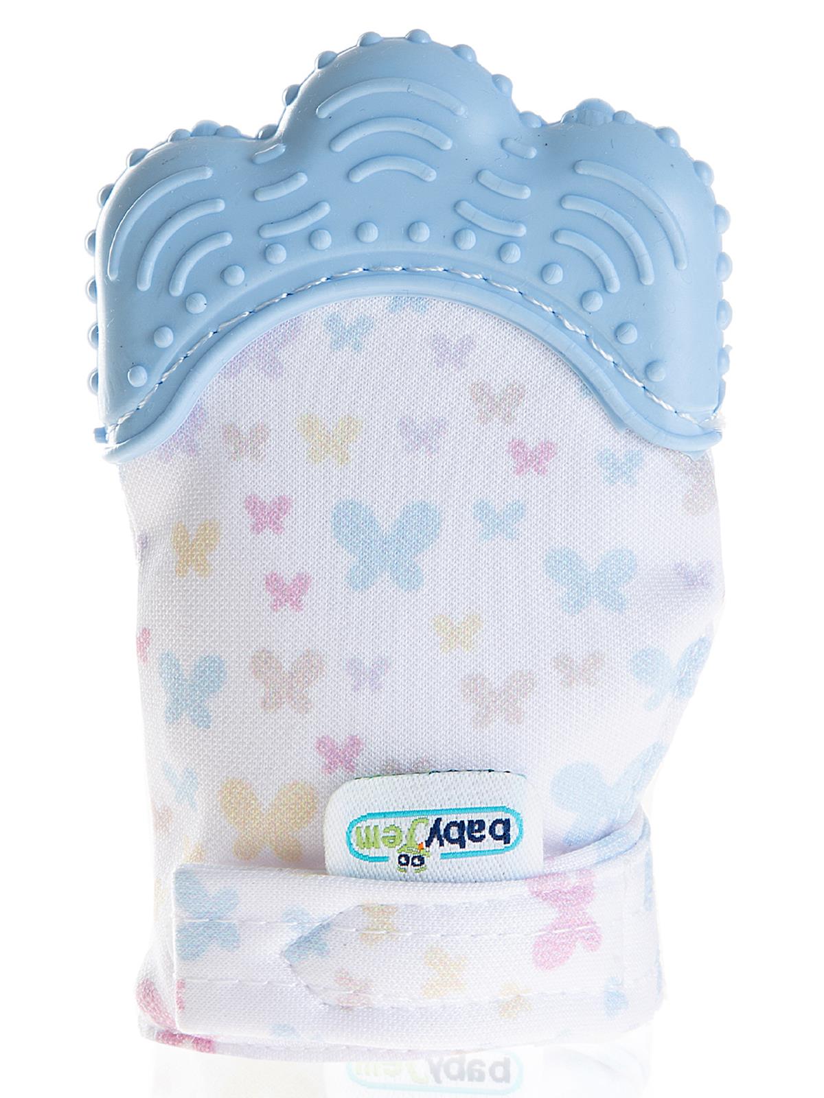 BabyJem Diş Kaşıyıcı Eldiven - Mavi