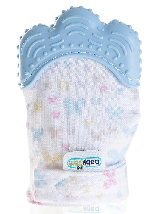 BabyJem Diş Kaşıyıcı Eldiven - Mavi