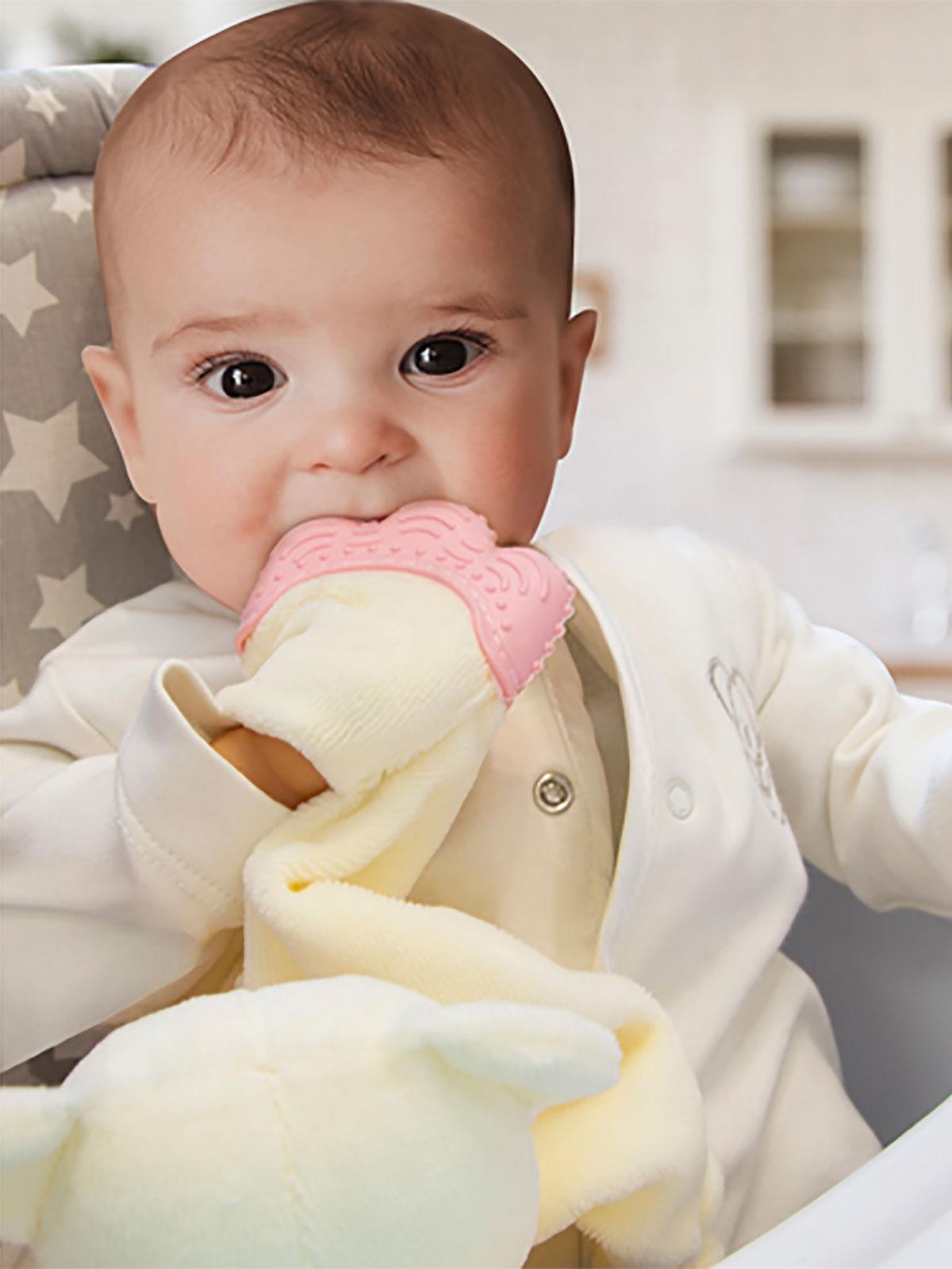 Babyjem Diş Kaşıyıcılı Uyku Arkadaşım - Pembe