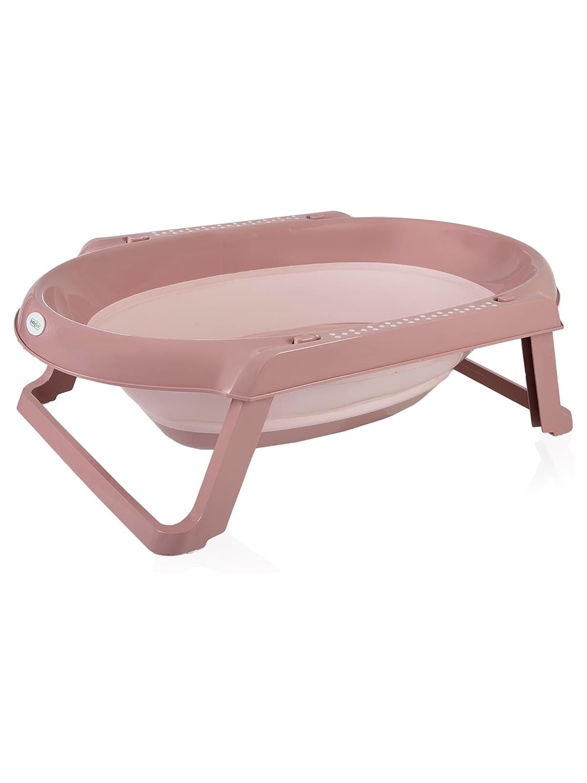 Babyjem 5'li Katlanır Banyo Seti  - Pudra