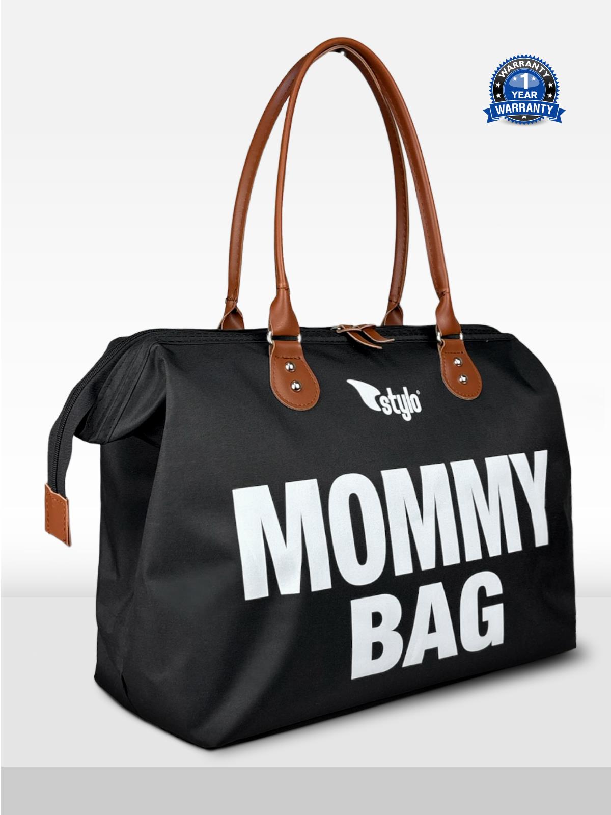 Stylo Çanta Mommy Bag Anne Bebek Bakım Çantası - Siyah