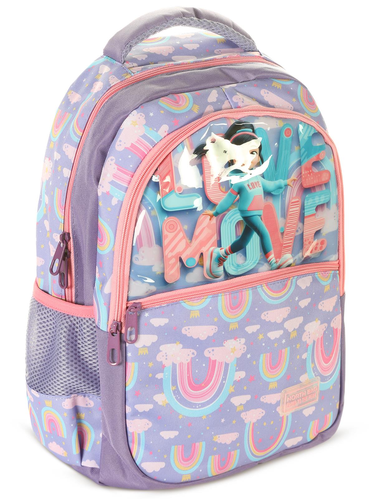 Startech Spor North Bag Love Break Raınbow Okul Çantası - Standart