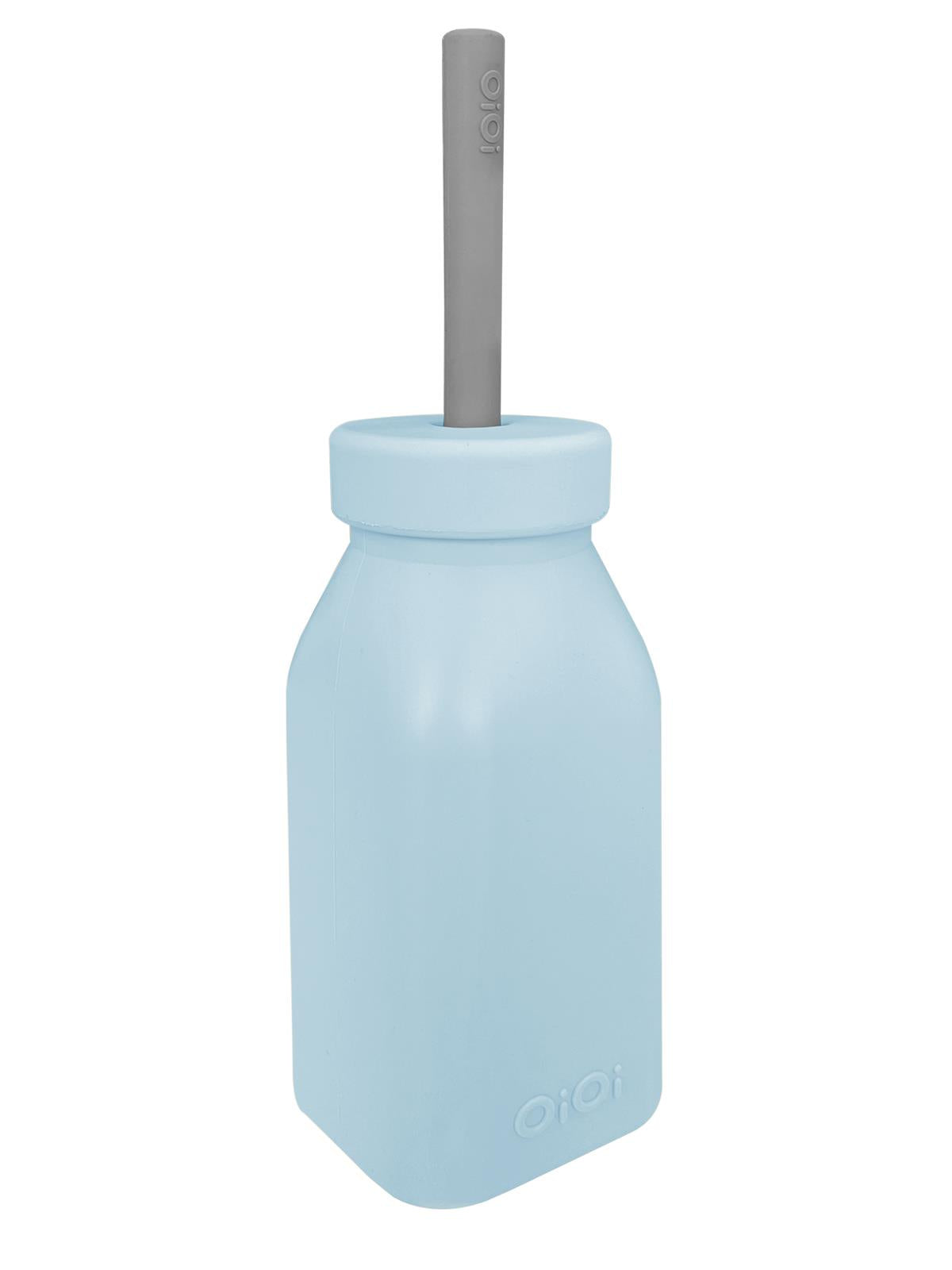 Minik-O Oioi Şişe+ Pipet 6 Ay - Mavi