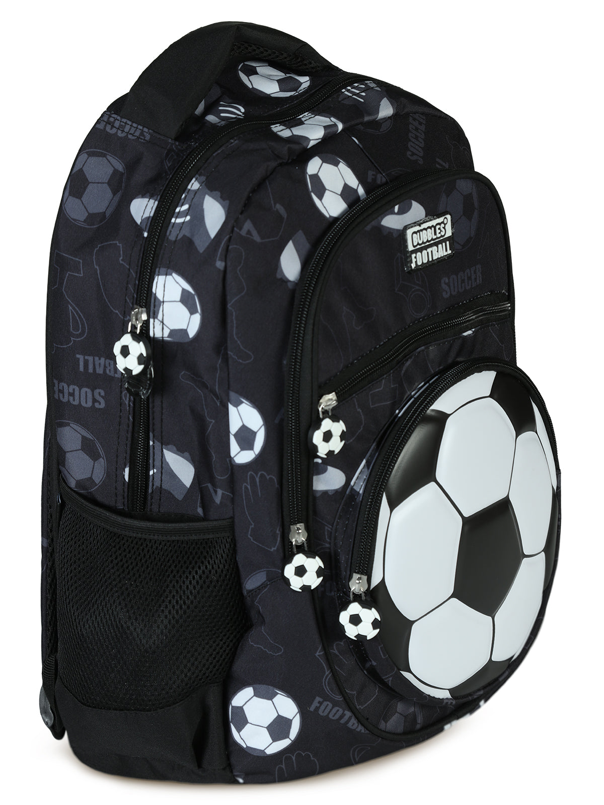 Startech Spor Muggle Mu-7335 Football Teams Sıyah Beyaz Okul Çantası
