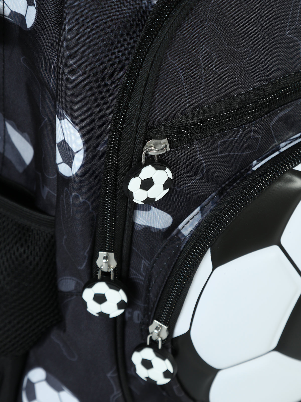 Startech Spor Muggle Mu-7335 Football Teams Sıyah Beyaz Okul Çantası