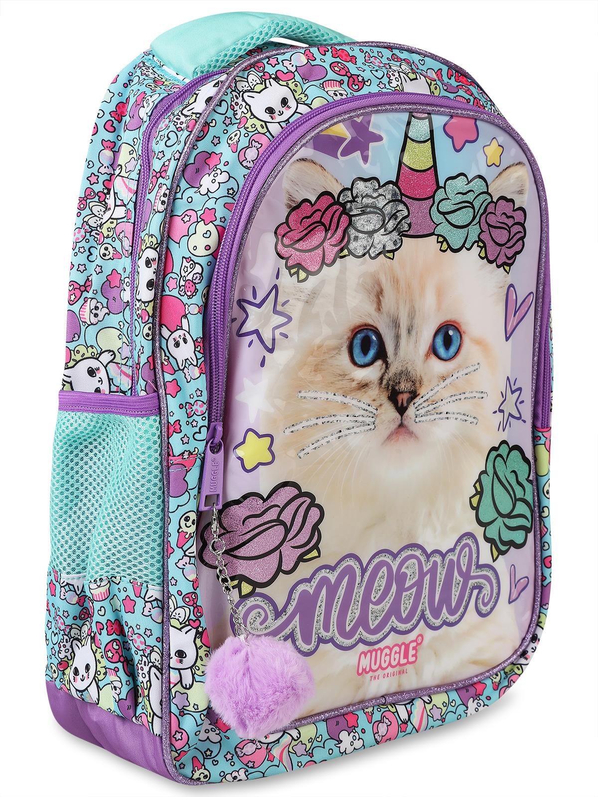 Muggle Pretty Cat Okul  Çantası