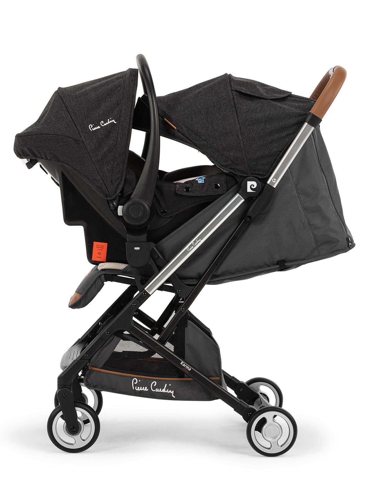 Pierre Cardin Karma Plus Travel Sistem Bebek Arabası - Siyah